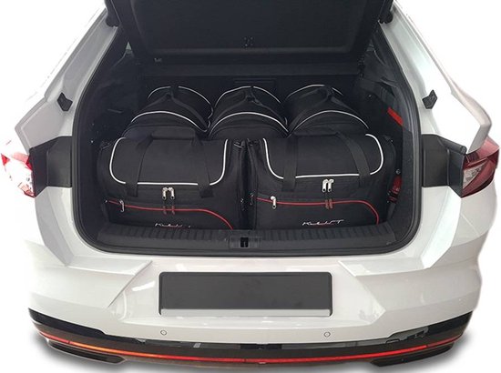 SKODA ENYAQ IV COUPE 2022+ Reistassen Kofferbak Tassen Set Organizer | 5-Delige Perfect Passende Set Auto Interieur Accessoires Nederland en België
