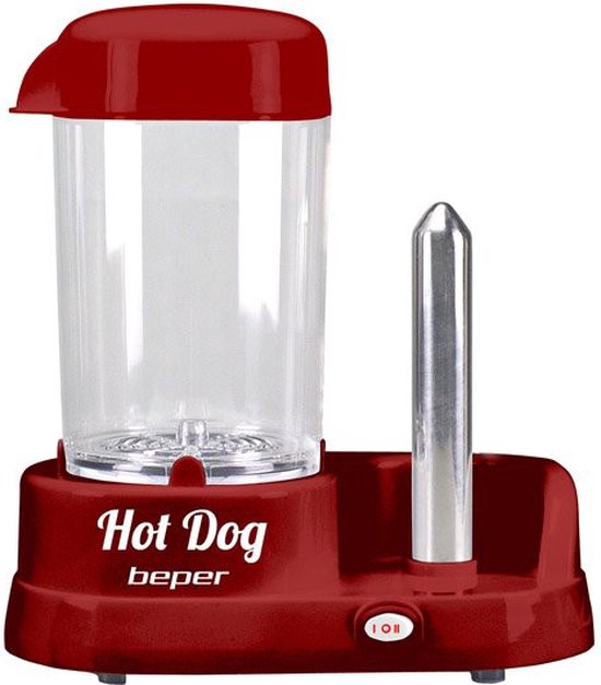 Beper P101CUD501 - Hotdogmaker - Hotdog Maker - Hot Dog Machine - Hotdog Cooker - Hot Dog Cooker