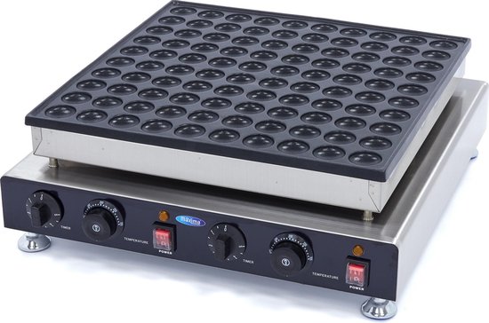 Poffertjesplaat - 100 Stuks - Ø 4 cm