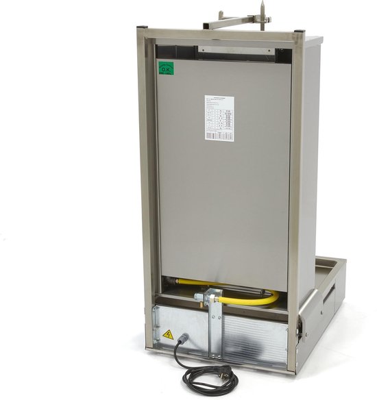 Shoarma Grill - 4 Branders - 70 Kg Vlees - Gas