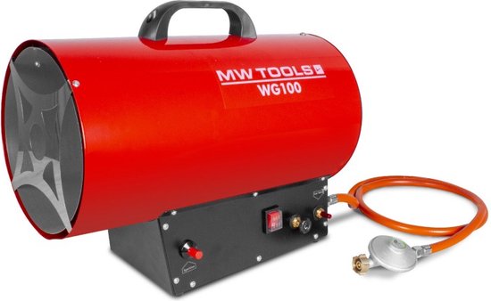 Warmeluchtblazer op propaangas 30kW MW-Tools WG100