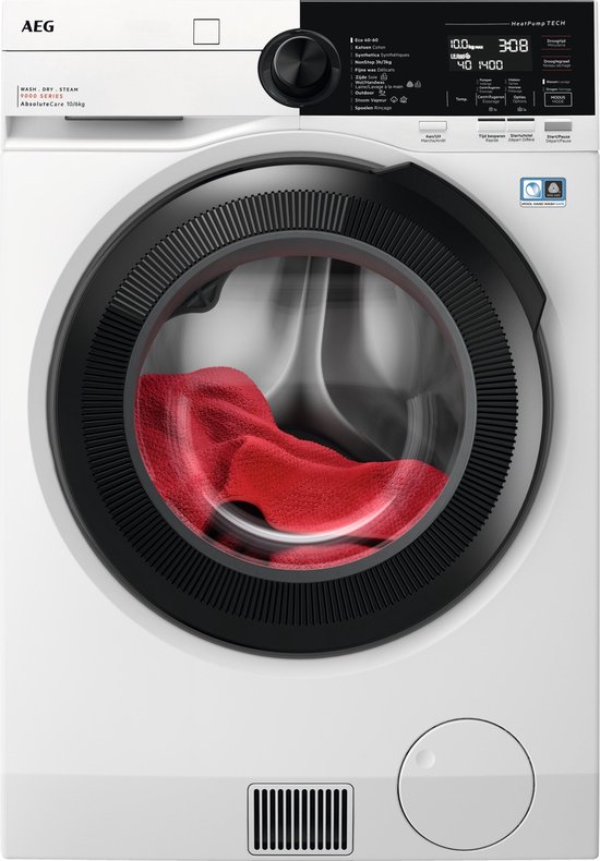 AEG LWR9516BN4 - 9000 serie - Was-droogcombinatie - SensiDry - Warmtepompdroger