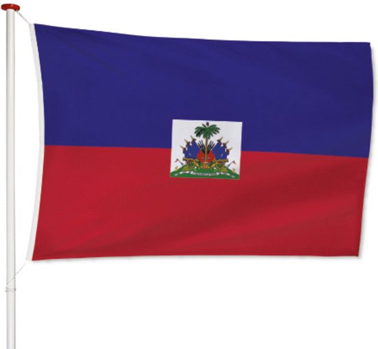 Haïtiaanse Vlag Haïti 200x300cm - Kwaliteitsvlag - Geschikt voor buiten