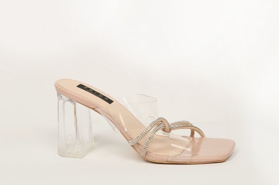 Zerba - Dames Sandalen - Muiltjes - Maat 37 –Zacht Roze Leer – Acerno