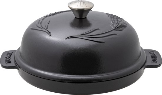 Broodbakbol - Rutger bakt - The Windmill Cast Iron - Geëmailleerd - ⌀ 30cm - 5,7L - 36x30x17 cm