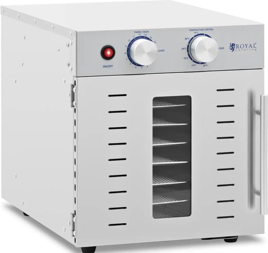 Royal Catering Voedseldroger - 800 W - 8 Vloeren - Royal Catering