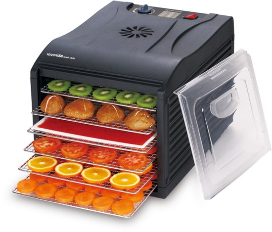 SousVideTools® - 12003EU - Voedseldroger - 6 rvs laden