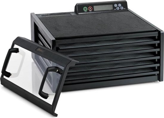 Excalibur 4548CDBF - Voedseldroger - Droogoven - 5 lades - LCD Display - Glazen deur