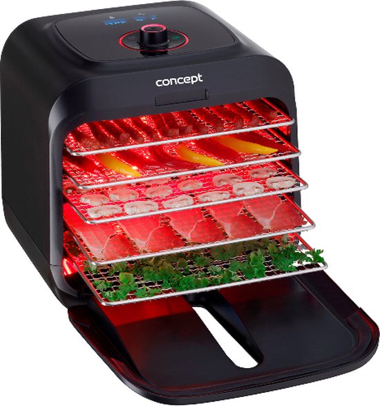 Concept SO4000 voedseldroger Zwart 500 W
