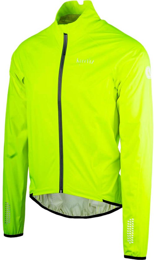 Wowow Regenjas Raceviz De Muur Katoen/pu Geel Maat M