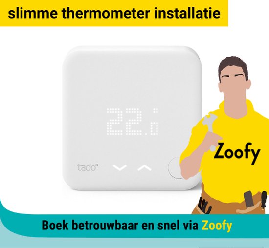 Installatie Google Nest Thermostat - Door Zoofy in samenwerking met bol.com - Installatie-afspraak gepland binnen 1 werkdag