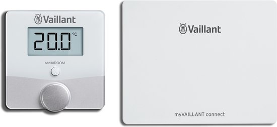 Vaillant draadloze sensoROOM thermostaat plus myVAILLANT connect internetmodule voor Vaillant cv-ketels