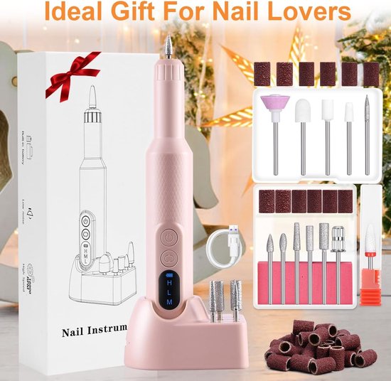 nagelvijl elektrisch / nail file electric / Nagelfrees voor gelnagels, nagelfrees, elektrische nagelvijl, elektrische freesmachine, nagelmachine, professioneel