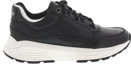 Dames Veterschoenen Xsensible Golden Gate Lady Black Zwart - Maat 40