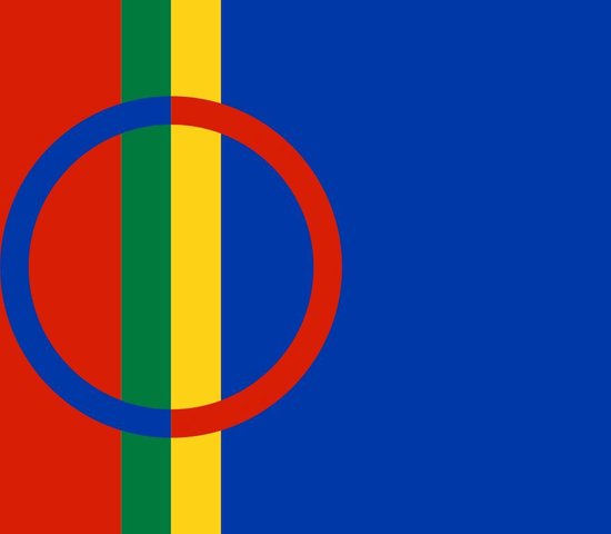 Vlag Lapland 150x225cm