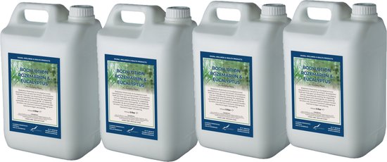 Bodylotion Rozemarijn & Eucalyptus - 5 Liter - set van 4 stuks