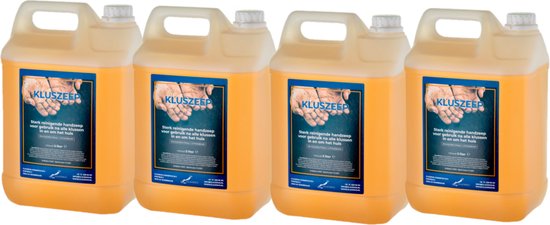 Claudius Kluszeep 5 liter - set van 4 stuks