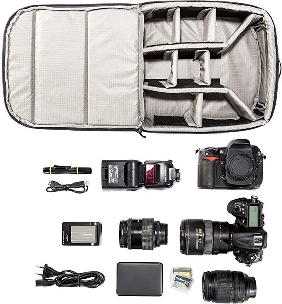 Professionele camera-rugzak / Fotorugzak - Elements Outdoor-rugzak \ Camera Backpack, Large Capacity, Camera Bag - Waterproof Backpack for Photography