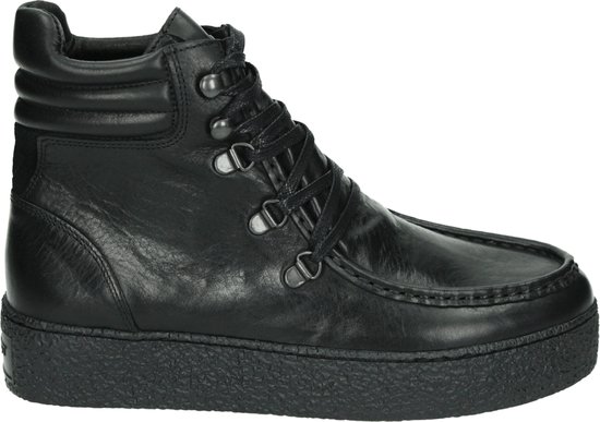 Ca'Shott 6130005 - Volwassenen VeterlaarzenHalf-hoge schoenen - Kleur: Zwart - Maat: 38