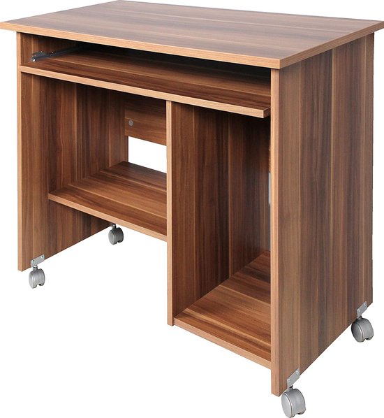 bureau - Computer table / Computertafel , thuiskantoor, bureau, eenvoudige montage \ Bureautafel Opbergtafel