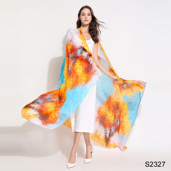 100% hoge kwaliteit zijden sjaal