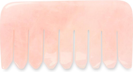 White Lotus Anti Aging Kristallen Kam van Rozenkwarts