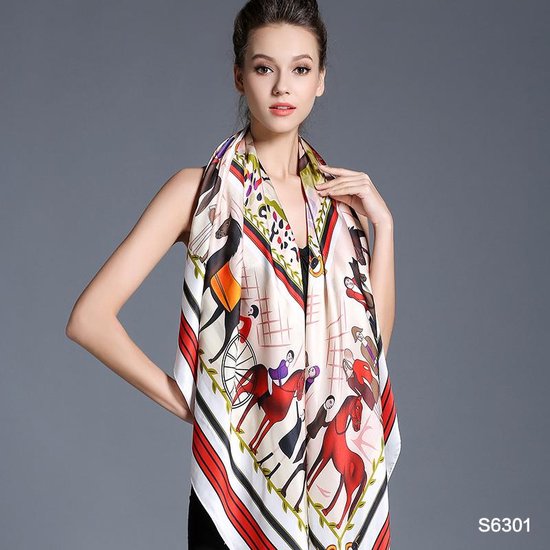 100% hoge kwaliteit zijden sjaal