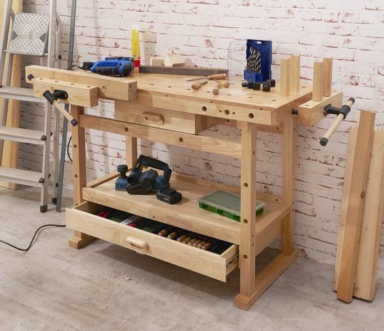 Westfalia Werkbank HB2 1220 x 495 x 840 mm