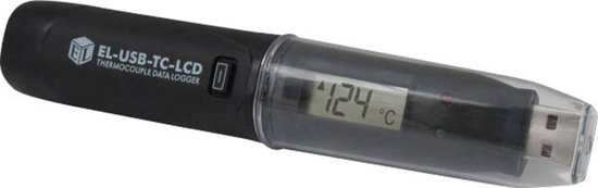 Lascar Electronics EL-USB-TC-LCD EL-USB-TC-LCD Temperatuur datalogger Te meten grootheid Temperatuur -200 tot 1350 °C