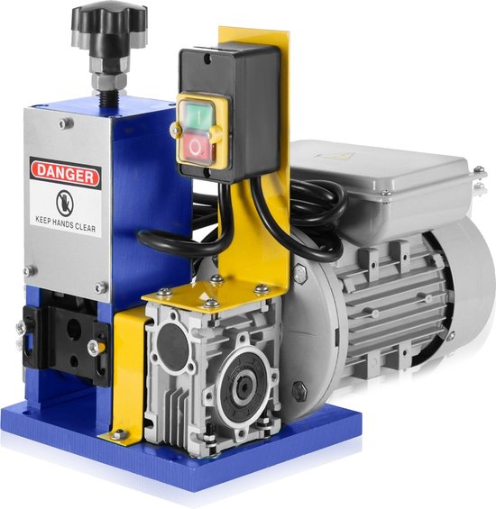 Happyment® Kabelstripper Machine - Kabelpeller - draadstripper - Automatische Striptang - Stripmachine - Elektrisch & Handmatig - Koper - Elektrisch