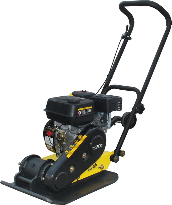 Hyundai trilplaat 196cc / 89kg  - 560x400mm trilstamper met 4-takt benzine motor