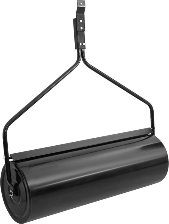 vidaXL-Gazonroller-63-L-ijzer-zwart
