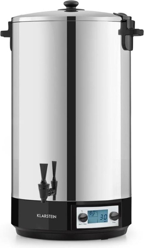 KonfiStar 40 Digital weckautomaat drankendispenser 40L 2500 Watt 100°C 180 min.