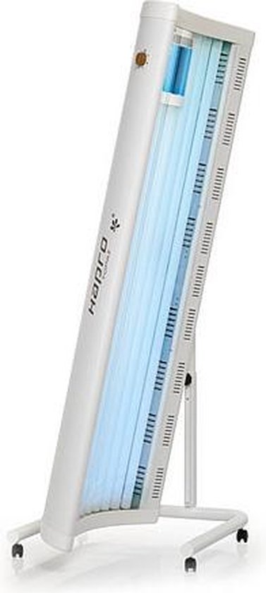 Hapro Zonnehemel Topaz 10/1 V - kantelbaar - verrijdbaar - met gezichtsbruiner - 2 jaar garantie