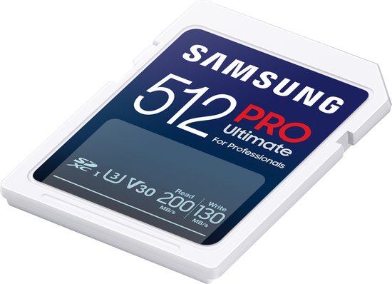 Samsung SD Pro Ultimate - SDXC Geheugenkaart - 512GB