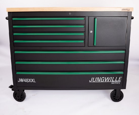 Jungwille Gereedschapswagen JW48XXL, 6 lades gevuld met 272 stuks gereedschap