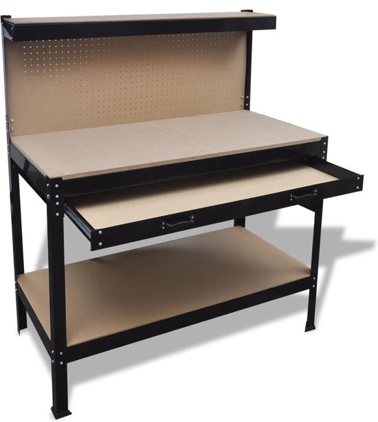 vidaXL-Werkbank-met-ophangbord-en-lade