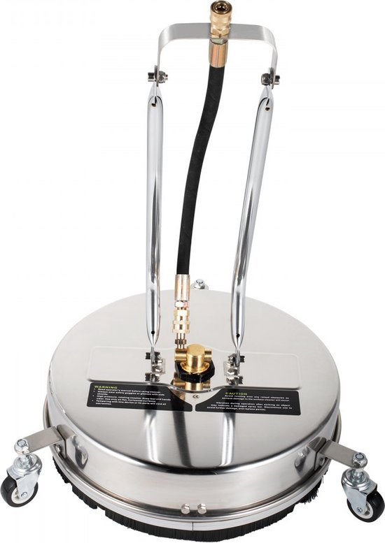 Dakta® Hogedrukreiniger Terrasreiniger, Dia.40 cm Roterende Oppervlaktereiniger, Rvs Max. 99