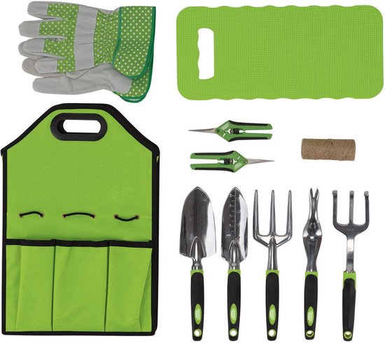 11-delige tuinierset voor gemakkelijk tuinieren