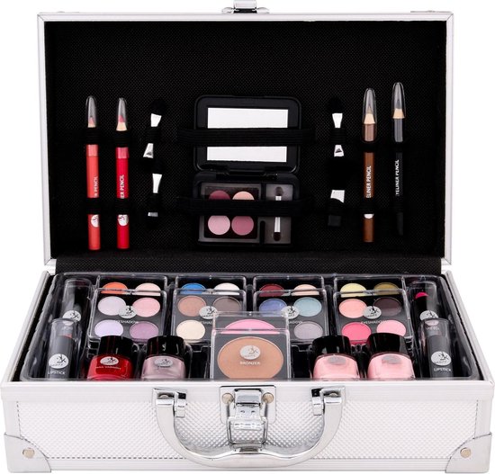 Makeup Trading - Schmink Set Alu Case Gift Set Complete Makeup Palette - 74.6g