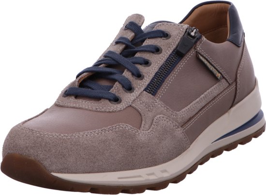 Heren Veterschoenen Mephisto Bradley Warm Grey Grijs - Maat 8