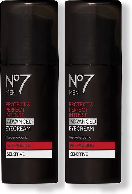 No7 Men Protect & Perfect Intense Advanced Oogcrème 2x15ml