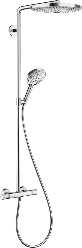 hansgrohe Raindance Select S Showerpipe 300 2jet met thermostaat chroom