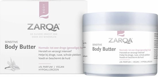 3x Zarqa Bodybutter Sensitive 250 ml