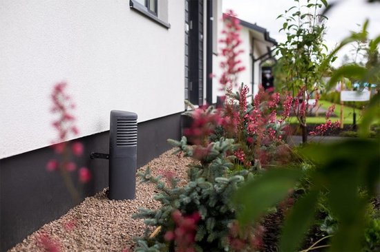 Ventilatieschacht Ross T177 160mm donkergrijs