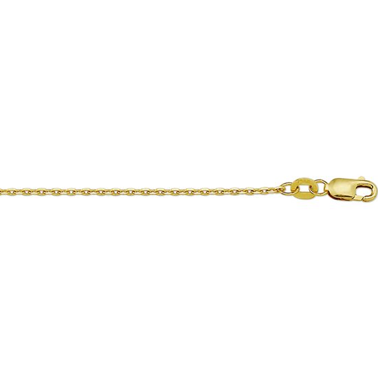 Collier Anker Gediamanteerd 1,3 Mm