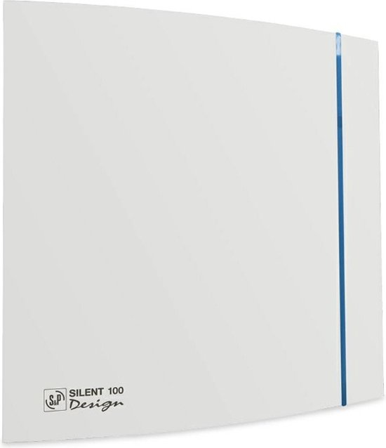 Soler & Palau Silent badkamerventilator - Design - 100chz - wit