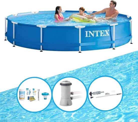 Intex Zwembad Metal Frame - Zwembadset - 366x76 cm