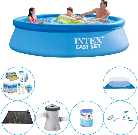 Easy Set Rond 305x76 cm - 7-delig - Zwembad Set