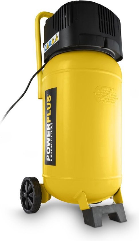 Powerplus POWX1750 Compressor - Luchtcompressor - 1500W - 10 bar - Olievrij - 50L tankinhoud